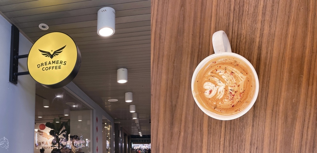 台北忠孝復興咖啡 ｜Dreamers Coffee復興店，台北東區SOGO後面不限時咖啡每個座位都有插座，超讚的！ @瑪姬幸福過日子