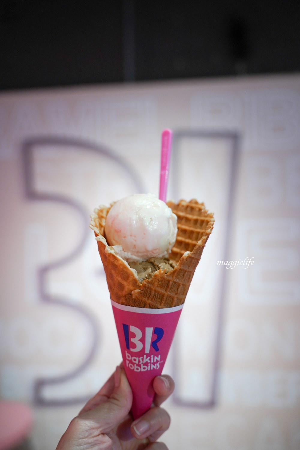 「北車美食」31冰淇淋進駐台北京站，整個粉紅網美風，我心目中最好吃的冰淇淋！ @瑪姬幸福過日子