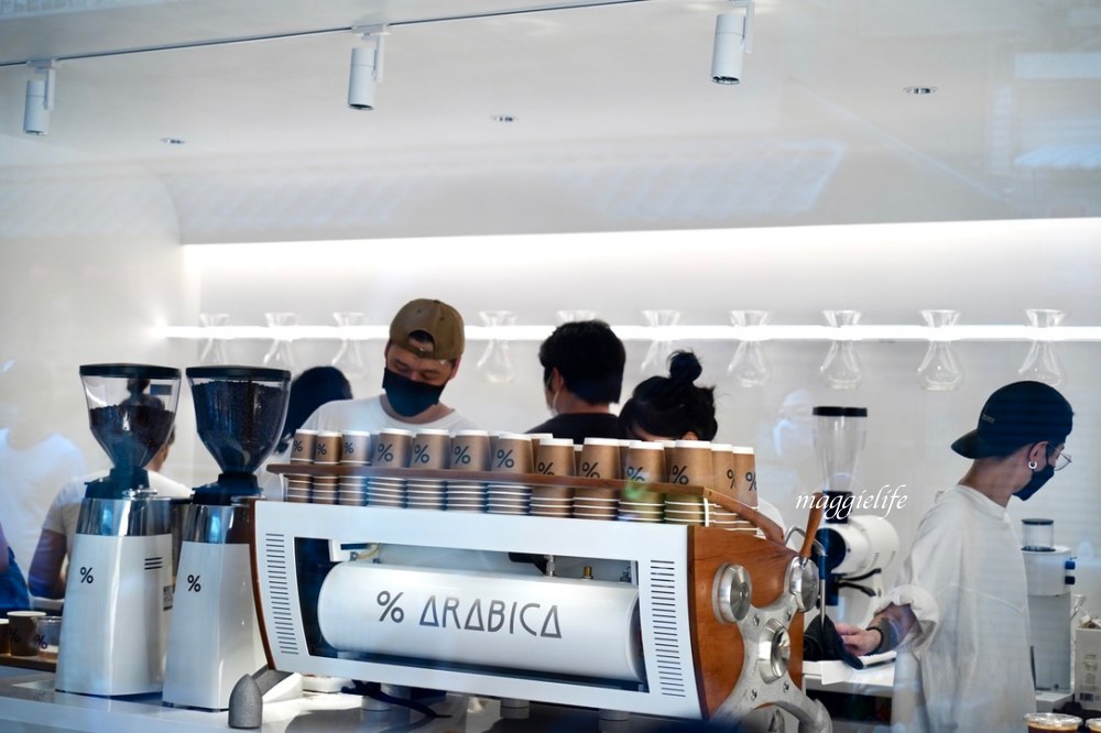 日本京都%Arabica咖啡，插旗台北象山站新開幕，不用去日本了，%Arabica咖啡菜單，外帶咖啡！ @瑪姬幸福過日子