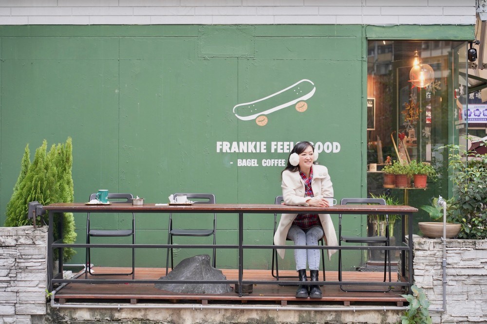 Frankie Feels Good｜台北大安仁愛路小清新歐式咖啡廳，讓你一秒來到歐洲小咖啡廳 @瑪姬幸福過日子
