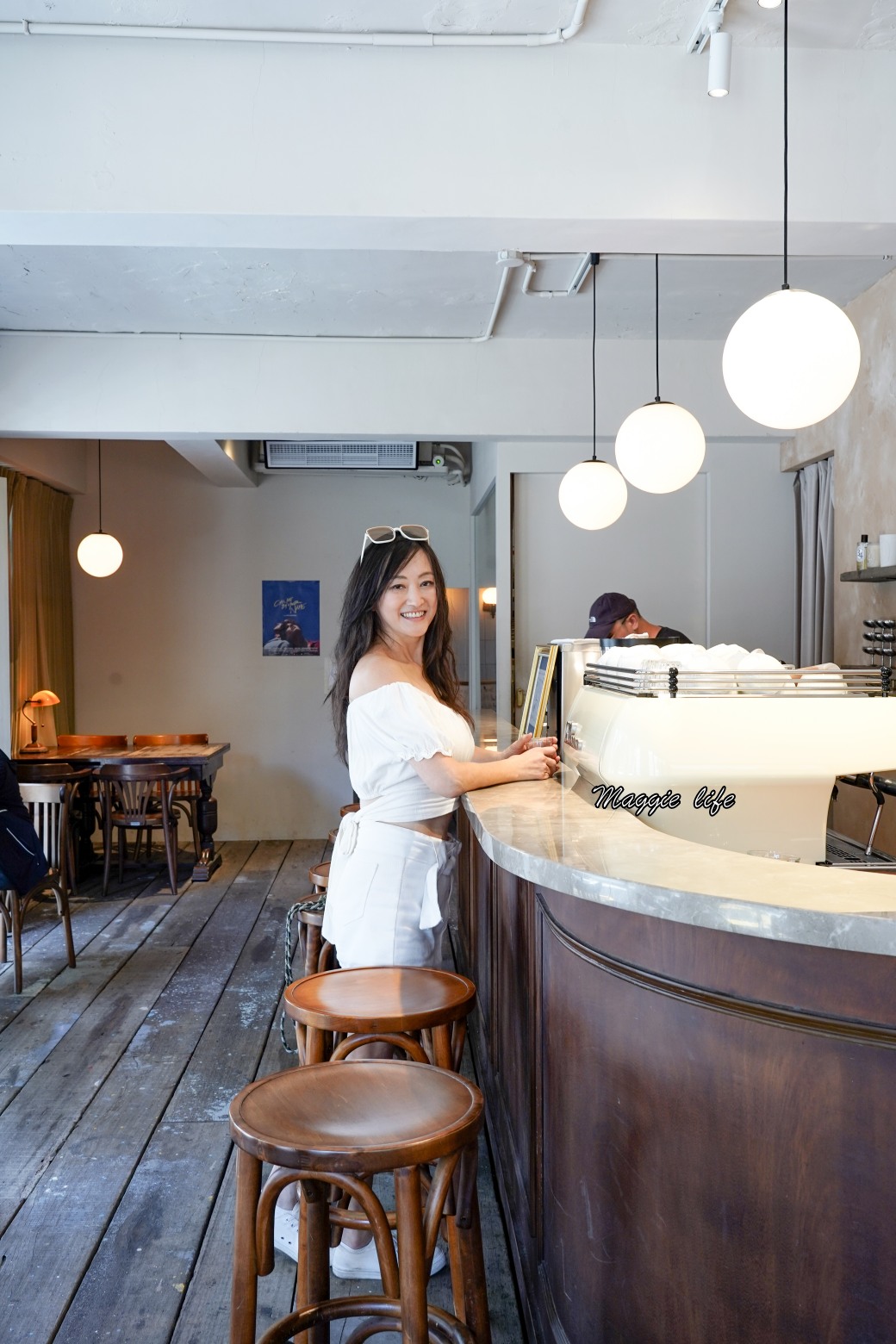 台北市政府信義｜le cing cafe，復古小法國秒到歐洲咖啡廳，IG爆紅咖啡廳 @瑪姬幸福過日子