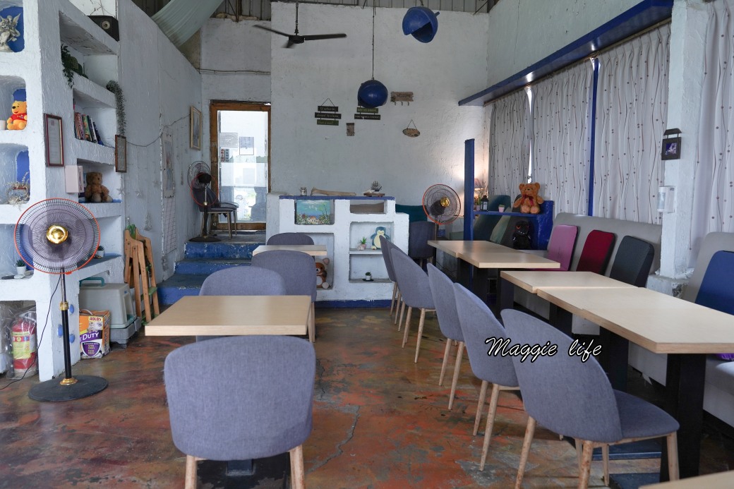 藍色公路海景咖啡館｜新北林口海景第一排面海咖啡廳，無敵海景療癒到爆炸 @瑪姬幸福過日子