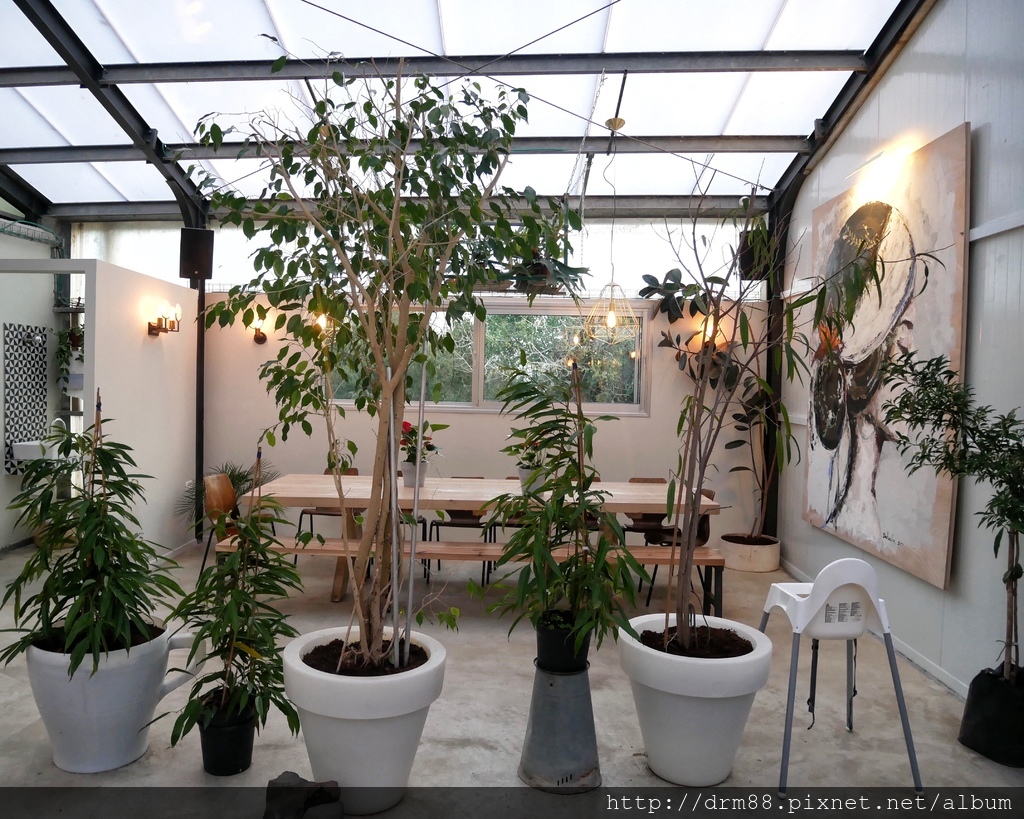 【以色列美食】以色列kibbutz的溫室花園咖啡廳，簡直就在花園裡＠瑪姬幸福過日子 @瑪姬幸福過日子