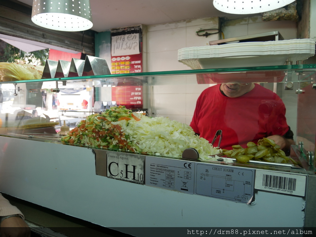 【以色列景點】以色列旅遊 卡梅爾市場食物 Carmel Market 烤雞＋LAFA,以色列人吃什麼@瑪姬幸福過日子 @瑪姬幸福過日子