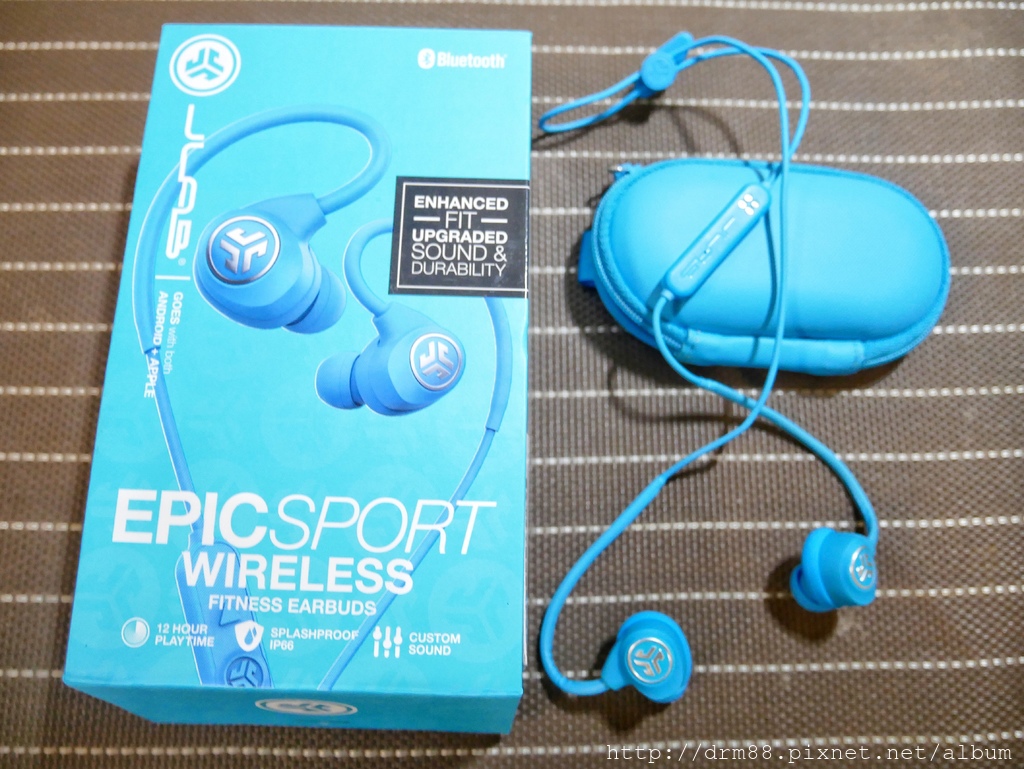 JLab Epic Sport 藍芽運動耳機,防水好音質-開箱實測 ＠瑪姬幸福過日子 @瑪姬幸福過日子