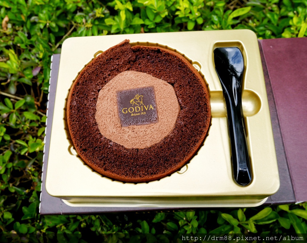 7-ELEVEN x GODIVA,「黑巧克力慕絲蛋糕」比利時巧克力,手工限量製作,預購 @瑪姬幸福過日子