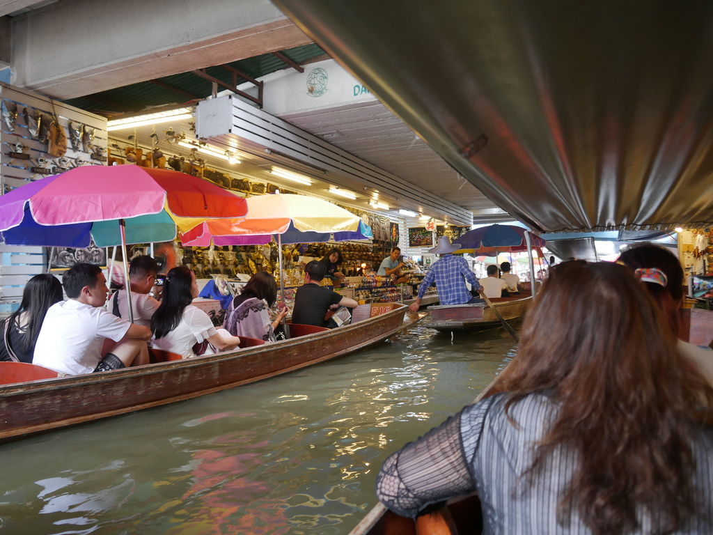 泰國自由行｜水上市場推薦，泰國曼谷必去景點，丹嫩莎朵水上市場，必吃，必買介紹＠瑪姬幸福過日子 @瑪姬幸福過日子