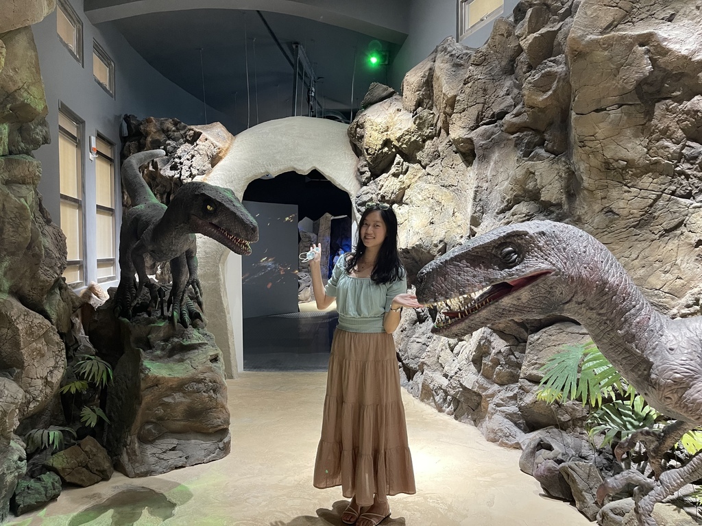 【澎湖西嶼景點】小門地質館，重返侏羅紀公園，栩栩如生的恐龍，超強親子景點！ @瑪姬幸福過日子